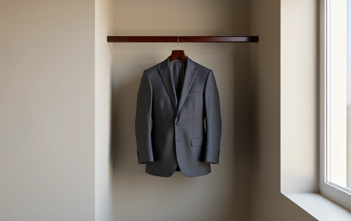 Minimalist dressing environment