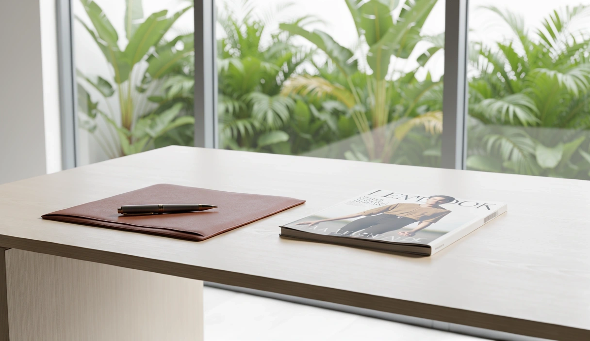 Editorial workspace at Laki